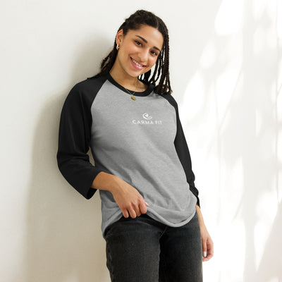 Carma Fit 3/4 sleeve raglan shirt