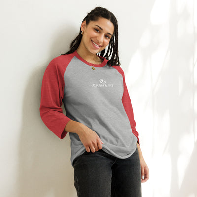 Carma Fit 3/4 sleeve raglan shirt